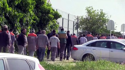 Makine fabrikasının boyahanesinde yangın - BURSA