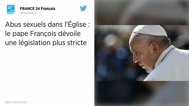 Abus sexuels. Le pape François oblige légalement le clergé à les signaler
