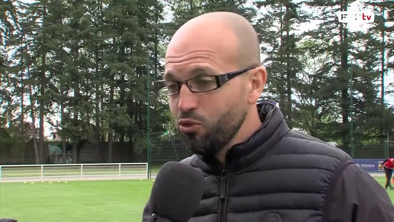 Interview  entraineur  LYON DUCHERE AS