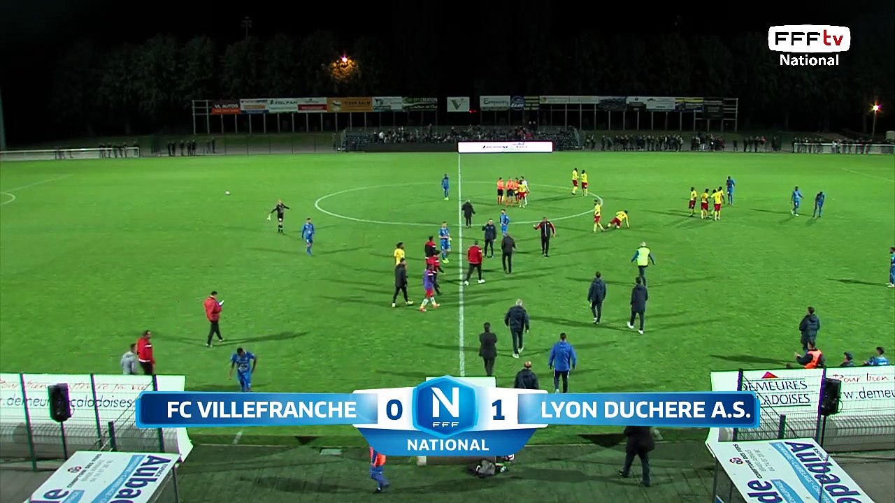 Victoire 1-0 de LYON DUCHERE AS
