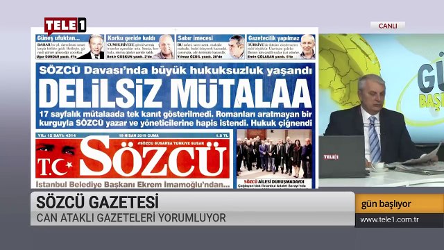 'Belediyelerde bankamatik kadrosuna son vermek kıyım mı' - Gün Başlıyor (19 Nisan 2019)