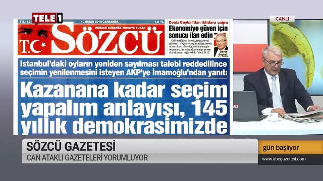 'Bundan sonraki dört buçuk yıl, rahat geçecek gibi görünmüyor...' - Gün Başlıyor (10 Nisan 2019)