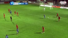 Coup franc joué rapidement en vain