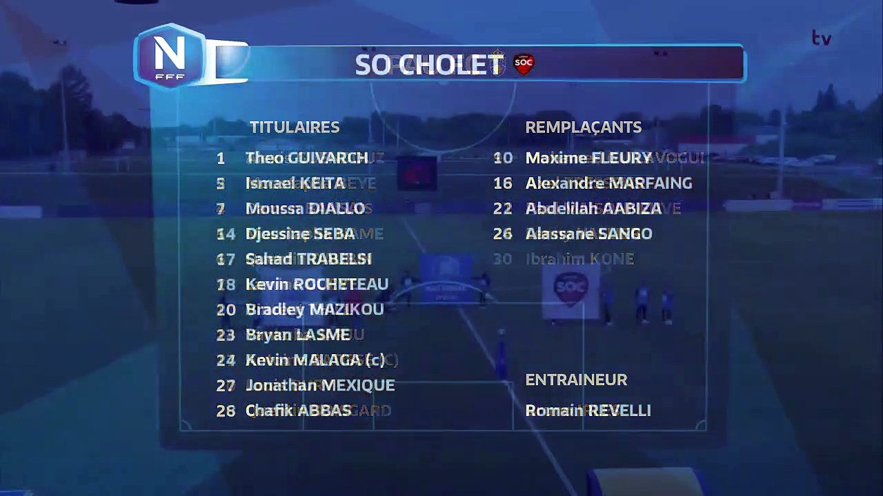 Composition des équipes.