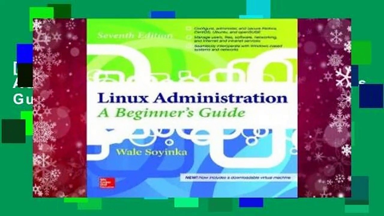 [BEST SELLING]  Linux Administration: A Beginner's Guide by Wale Soyinka