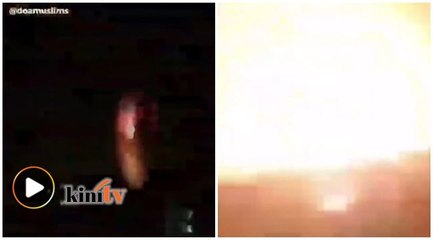 Walau dibom, imam teruskan solat