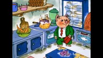 Busy World of Richard Scarry | Mr. Raccoon's Different Day | Learning for Kids