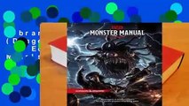 Library  Monster Manual (Dungeons & Dragons, 5th Edition) - Mike Mearls