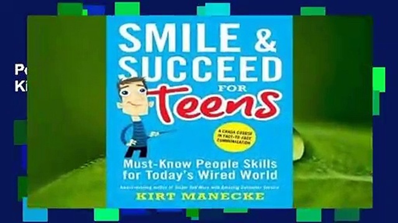 Popular Smile & Succeed for Teens - Kirt Manecke