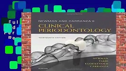 Full version  Newman and Carranza s Clinical Periodontology, 13e  Review
