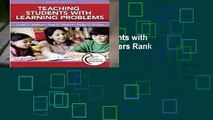 Full E-book  Teaching Students with Learning Problems  Best Sellers Rank : #5