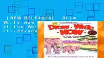 [NEW RELEASES]  Draw Write Now Book 8: Animals of the World, Part II--Savannas, Grasslands,