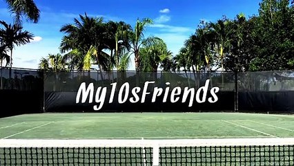 Groove your tennis groundstrokes | My10sfriends