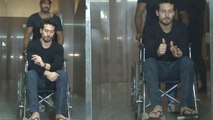 Tiger Shroff attends SOTY 2 special screening on Wheelchair: Watch Video | FilmiBeat