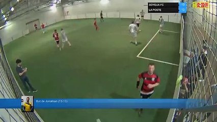 But de Jonathan  (13-13) - SOYEUX FC  Vs LA POSTE - 07/05/19 21:00 - LIGUE 4  - Poitiers Game Parc