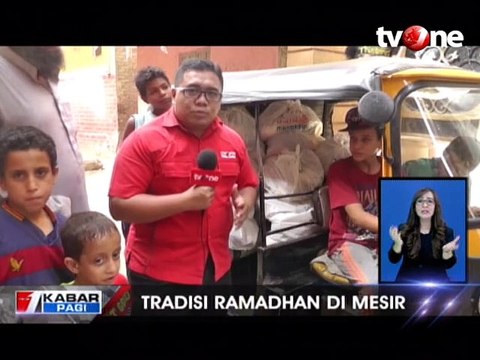 Tradisi Syantah Ramadan di Mesir, Unik!