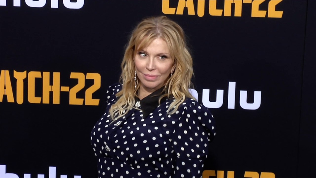 Courtney Love "Catch 22" Premiere Black Carpet