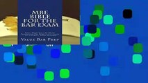 R.E.A.D MBE Bible for the Bar Exam: Total Multi State Bar Exam Preparation for Every Jurisdiction