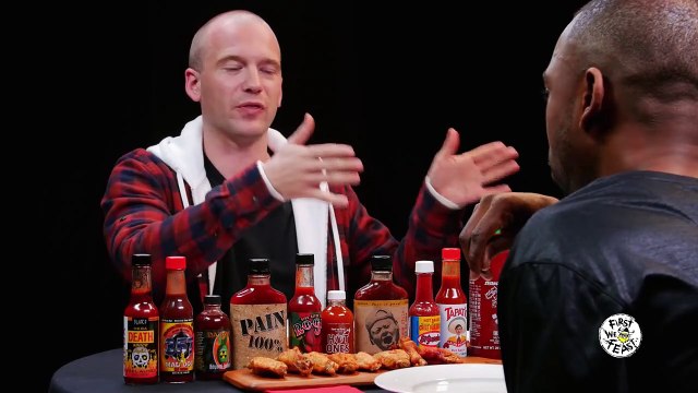 Jay Pharoah Has a Staring Contest While Eating Spicy Wings | Hot Ones