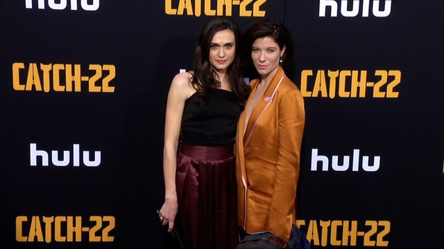 Tessa Ferrer, Martha Newman Catch 22 Premiere Black Carpet