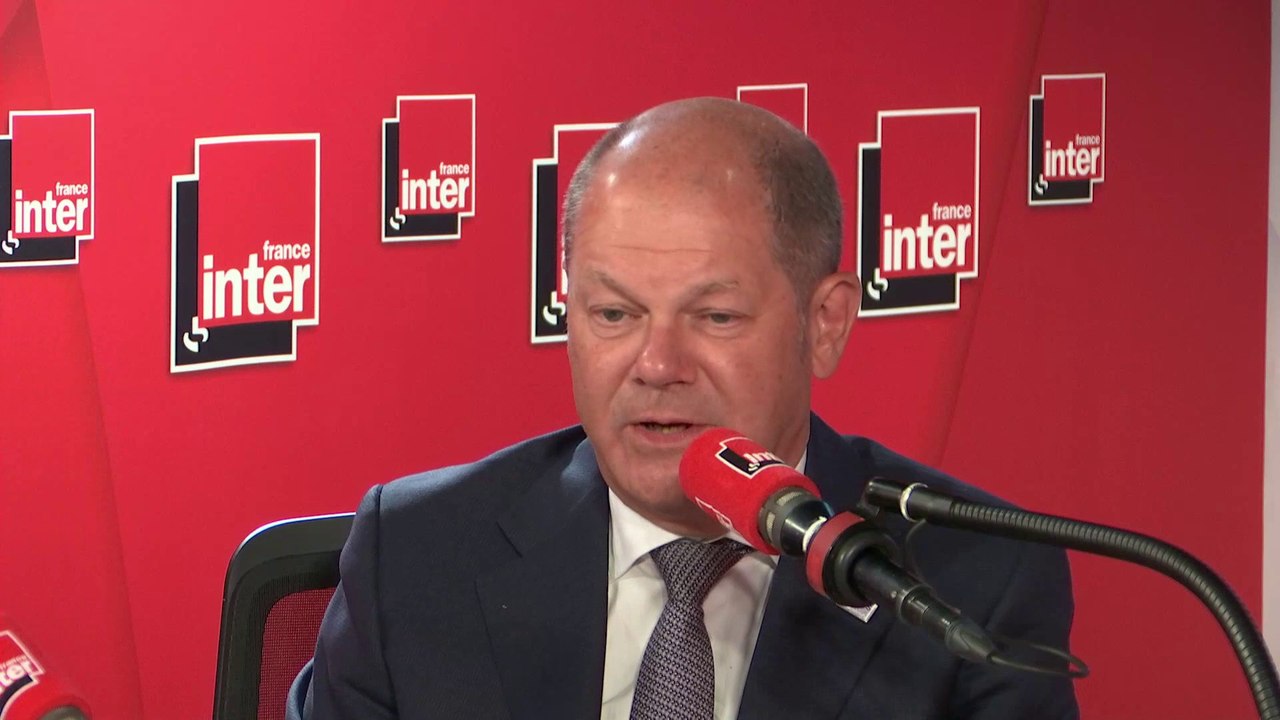 Olaf Scholz, Vice-chancelier et ministre des Finances allemand : "L'union européenne a garanti la paix sur le continent, mais nous ne pouvons être fort que unis"