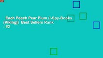 Each Peach Pear Plum (I-Spy-Books (Viking))  Best Sellers Rank : #2