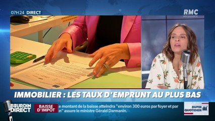 Dupin Quotidien : Immobilier, les taux d'emprunt au plus bas - 08/05