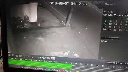 சென்னையில் தண்ணீர் கேன் திருடும் கும்பல்-வீடியோ