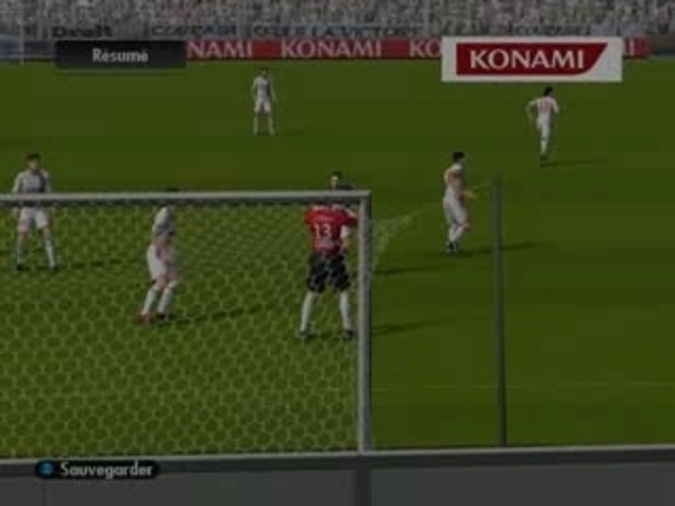 PES Ligue 2008 - Amical - Olympique Lyonnais/Inter Milan