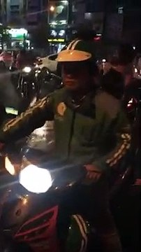 Đấm gục người khác sau va chạm giao thông, thanh niên: Đã bảo không thích đánh nhau rồi