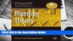 Planning Theory (Planning, Environment, Cities) Complete