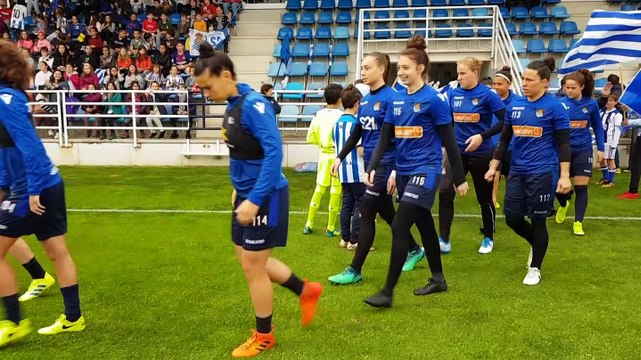 Entrenamiento de la Real Sociedad Femenino a Puerta Abierta