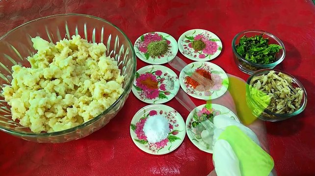 chicken and potato kachori recipe | Khasta Chicken Potato Kachori