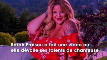 Sarah Fraisou : elle pousse la chansonnette et surprend la toile !