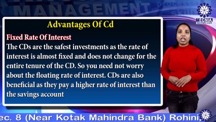 Advantages & Disadvantages of CD | Dr. S Jamuna | BBA | TIAS | Tecnia TV