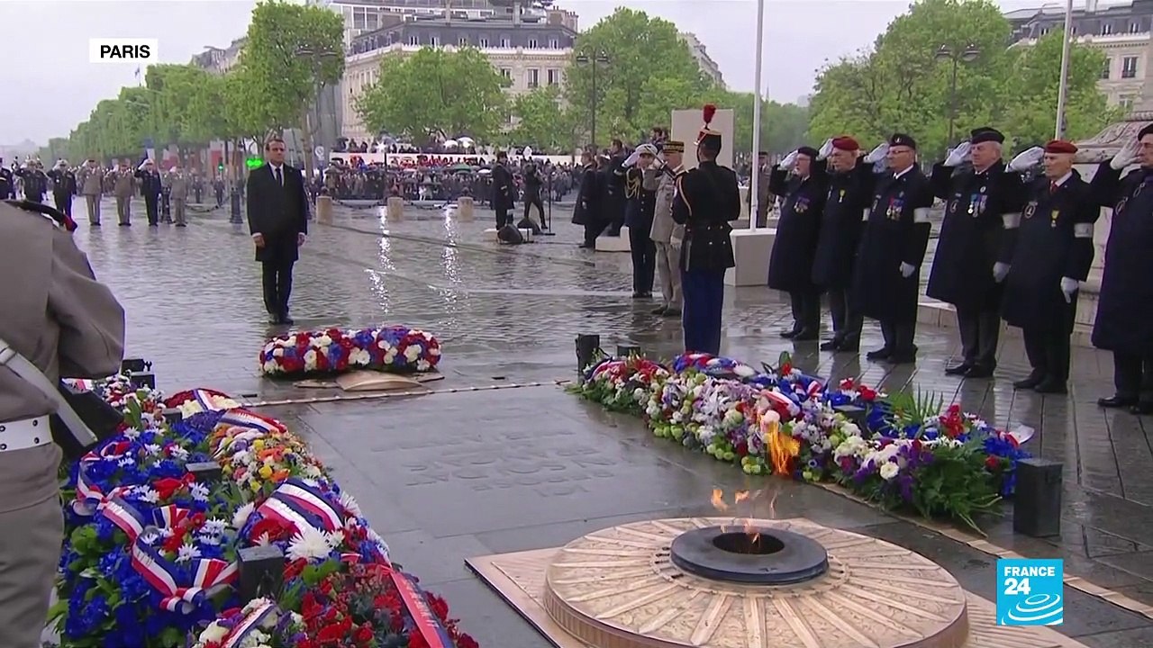 Commémorations du 8 mai 1945 : la Marseillaise interprétée par le chœur de l'Armée française