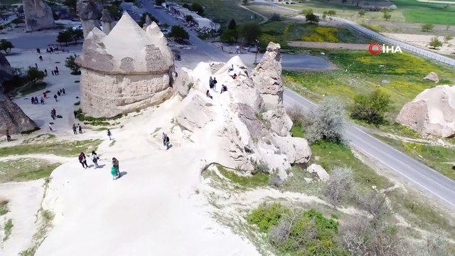 Kapadokya bölgesini Nisan ayında 360 bin 46 turist ziyaret etti