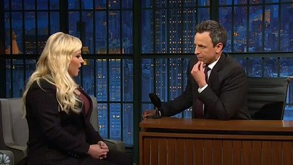 Watch Seth Meyer's And Meghan McCain's Awkward Exchange On Ilhan Omar