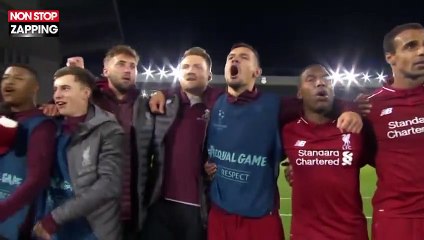 Liverpool : l'incroyable communion des joueurs avec le public après la victoire contre le Barça (vidéo)