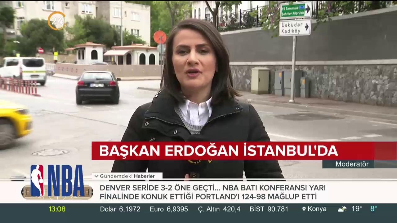 Erdoğan İstanbul'da