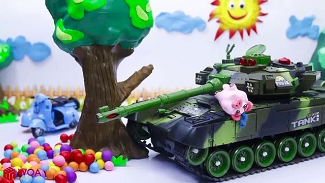 CLAY MIXER BUMBLEBEE BUILDING BLOCKS Cartoons Play Doh Stop Motion