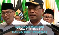 Langkah Menteri Perhubungan Coba Turunkan Harga Tiket Pesawat