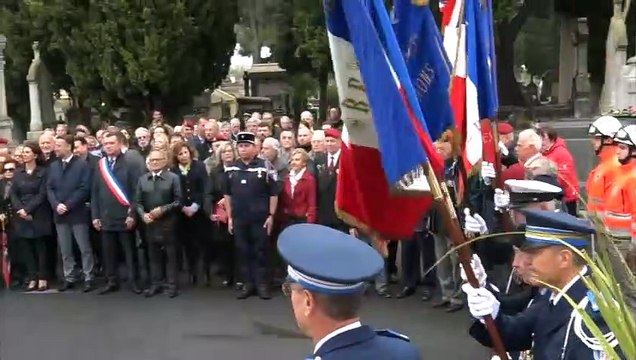 Cérémonie commémorative de l'armistice du 8 mai 1945 - Agde 8 mai 2019