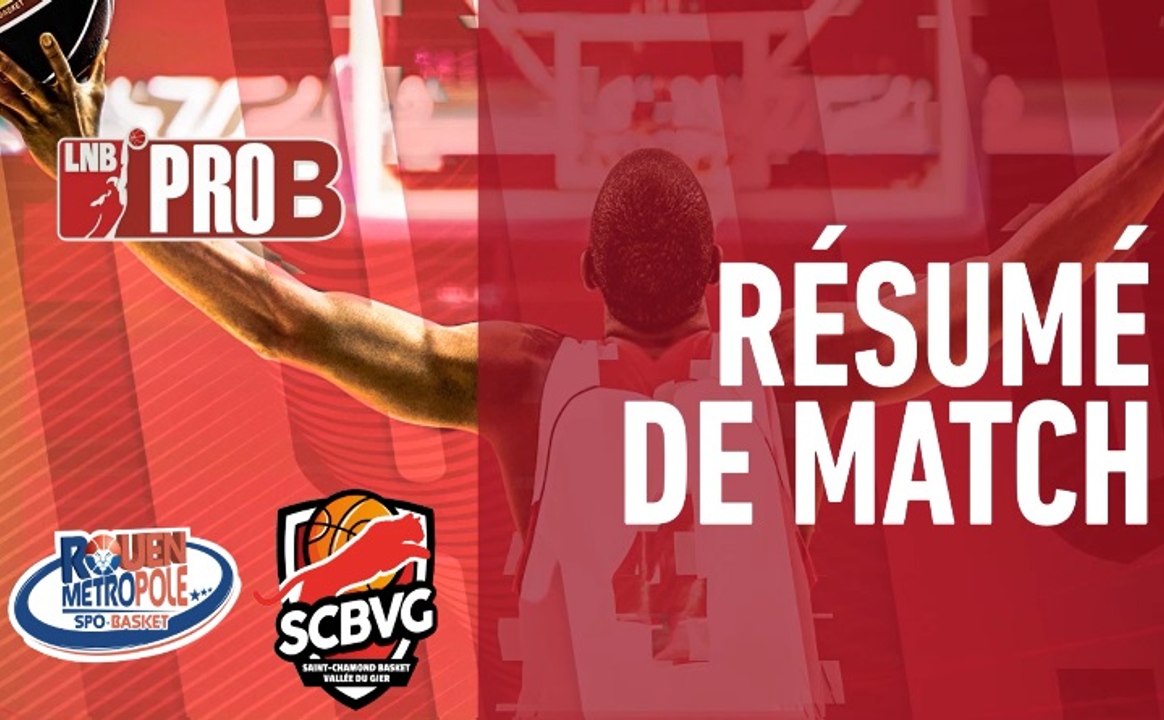 PRO B : Rouen vs Saint-Chamond (J31)