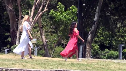 Antalya'da güneşli hava