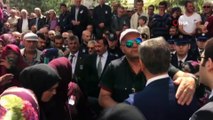 Beşiktaş'taki saldırıda ağır yaralanan ve tedavi gördüğü hastanede 2,5 yıl sonra şehit düşen polis memuru için tören düzenlendi