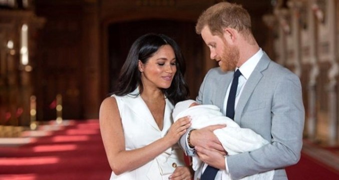 Meghan Markle ve Prens Harry'nin Bebeklerinin İlk Fotoğrafı Ortaya Çıktı