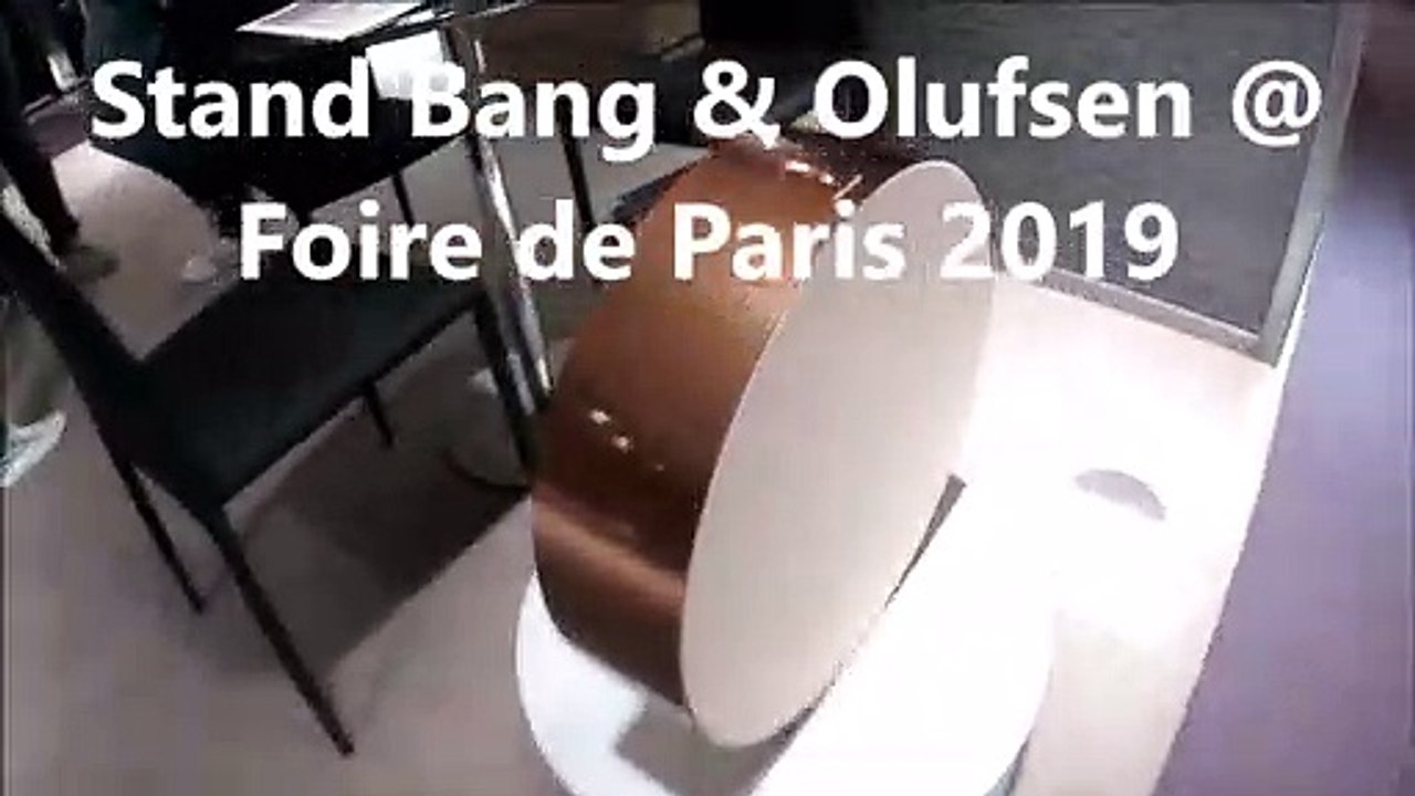 Stand Bang & Olufsen @ Foire de Paris 2019