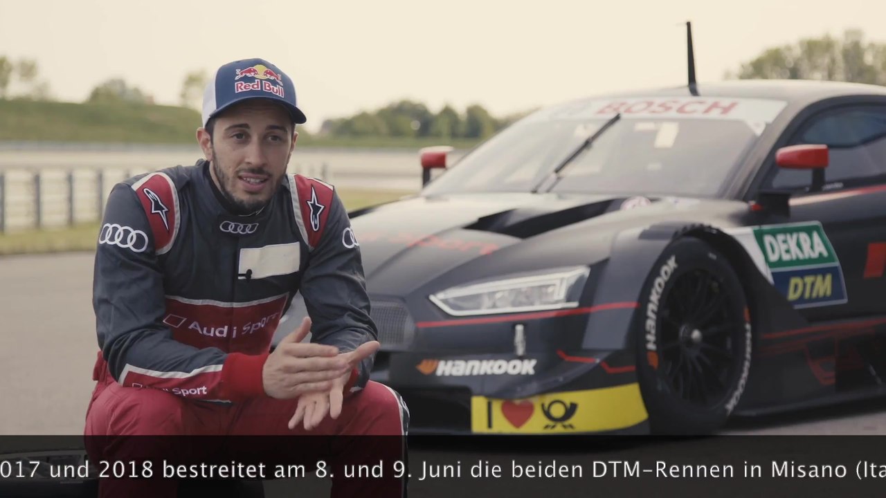 MotoGP-Star Dovizioso startet für Audi in der DTM