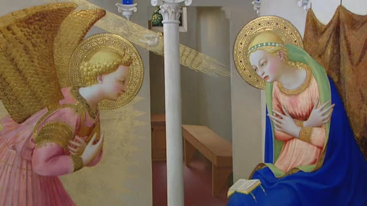 El Museo del Prado presenta la restauración de "La Anunciación" de Fra Angelico